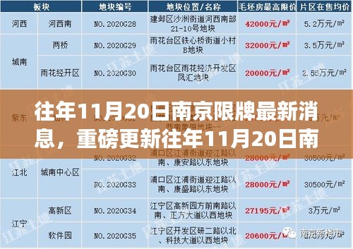 往年11月20日南京限牌最新消息解读，政策变动全方位解析