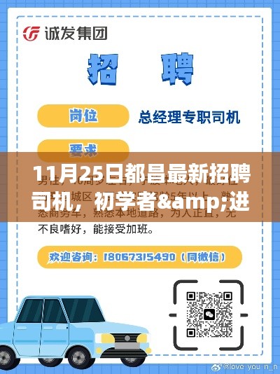 11月25日都昌最新司机招聘指南，适合初学者与进阶用户