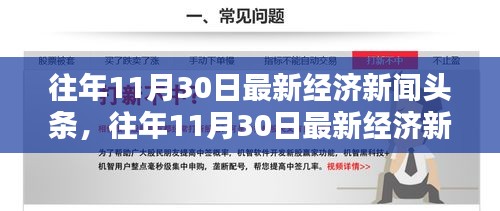 往年11月30日最新经济新闻回顾与解析，头条亮点一览