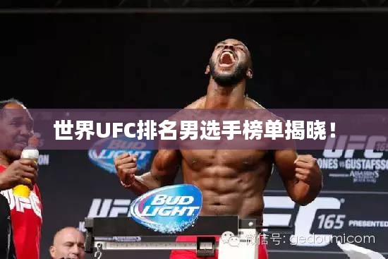 世界UFC排名男选手榜单揭晓！