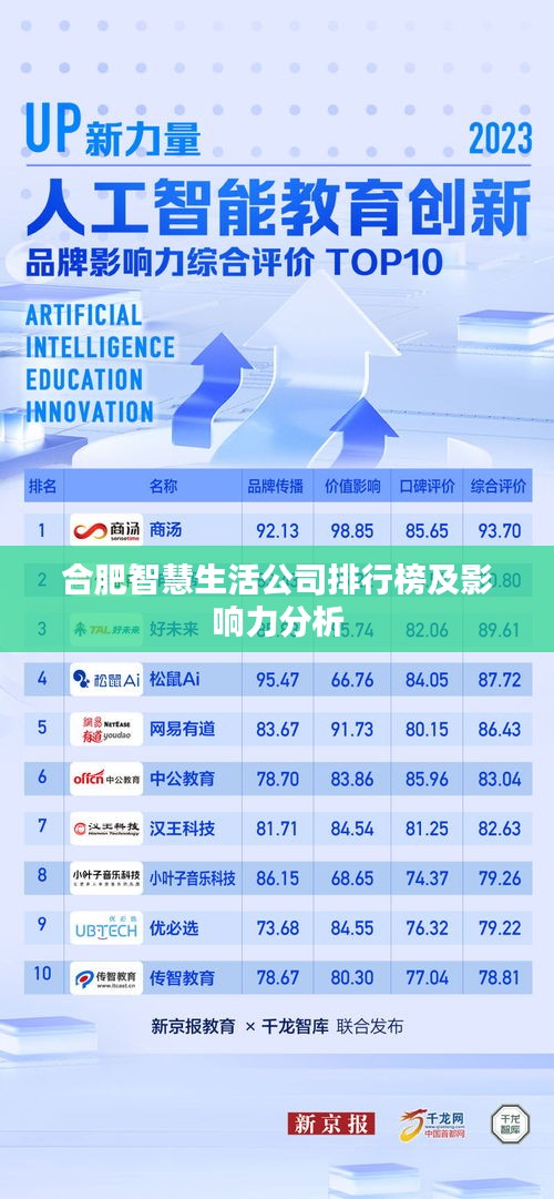 合肥智慧生活公司排行榜及影响力分析